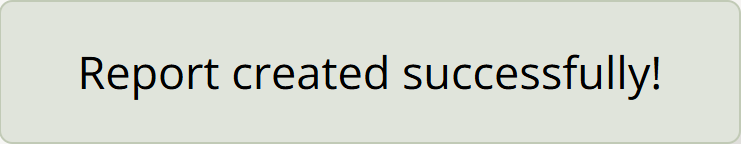 Success Message
